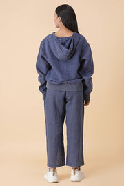 Linen Hoddie Co Ord Set