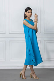 Turquoise Lounge Linen Dress