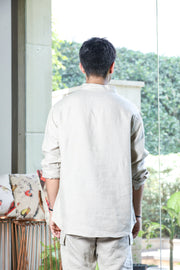 Natural Color Linen Shirt